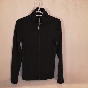 Under Armour Ladies Black Full Zip Athletic Jacket